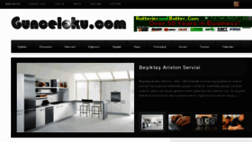 What Gunceloku.com website looked like in 2013 (11 years ago)