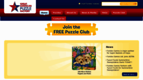 What Greatamericanpuzzle.com website looked like in 2013 (11 years ago)