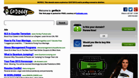 What Gerilla.tv website looked like in 2013 (11 years ago)