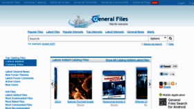 What General-files.com website looked like in 2013 (11 years ago)