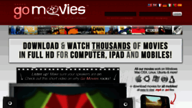 What Gomovies.com website looked like in 2013 (11 years ago)