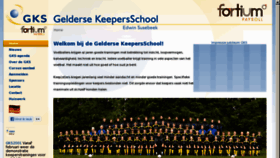 What Gelderse-keepersschool.nl website looked like in 2013 (11 years ago)