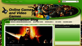 What Gamesonfire.net website looked like in 2013 (11 years ago)