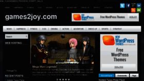 What Games2joy.com website looked like in 2013 (11 years ago)