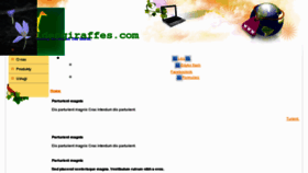 What Goldengiraffes.com website looked like in 2013 (11 years ago)