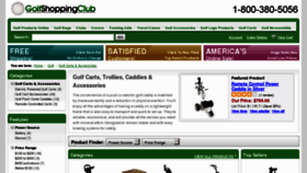 What Golfcartshowcase.com website looked like in 2013 (11 years ago)
