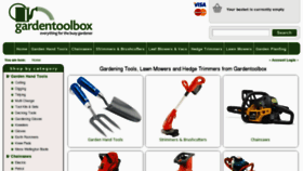 What Gardentoolbox.co.uk website looked like in 2013 (11 years ago)