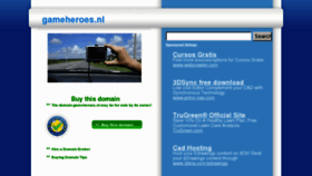 What Gameheroes.nl website looked like in 2013 (11 years ago)
