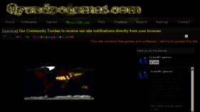 What Grandpcgames.com website looked like in 2013 (10 years ago)
