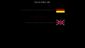 What Gunlinks.de website looked like in 2013 (11 years ago)