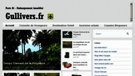 What Gullivers.fr website looked like in 2013 (11 years ago)