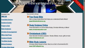 What Godsowndevelopers.com website looked like in 2013 (11 years ago)
