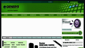 What Genesys.ro website looked like in 2013 (10 years ago)