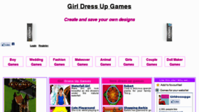 What Girldressupgames.net website looked like in 2013 (10 years ago)