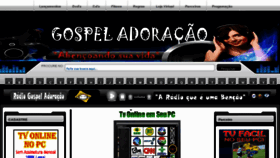 What Gospeladoracao.net website looked like in 2013 (10 years ago)