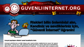 What Guvenliinternet.org website looked like in 2013 (10 years ago)