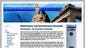 What Griechenland-reiseinfo.de website looked like in 2013 (10 years ago)
