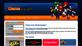 What Gamecetera.com website looked like in 2013 (10 years ago)