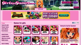 What Gamesgogirls.com website looked like in 2013 (10 years ago)