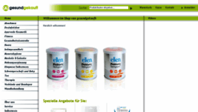 What Gesund-gekauft.de website looked like in 2013 (10 years ago)