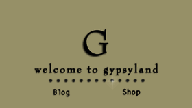What Gypsy-couture.com website looked like in 2013 (10 years ago)