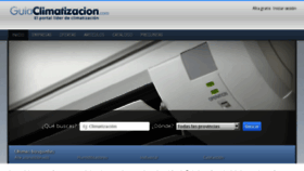 What Guiaclimatizacion.com website looked like in 2013 (10 years ago)