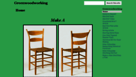 What Greenwoodworking.com website looked like in 2013 (10 years ago)