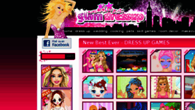 What Glamdressup.com website looked like in 2013 (10 years ago)