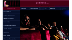 What Gemmusic.com website looked like in 2013 (10 years ago)