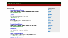 What Grantadvisorusa.com website looked like in 2013 (10 years ago)