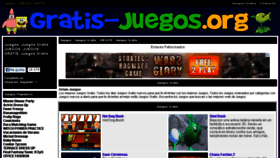 What Gratis-juegos.org website looked like in 2013 (10 years ago)
