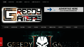 What Greedy-gamers.com website looked like in 2013 (10 years ago)