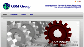 What Gsmgroup.co.uk website looked like in 2013 (10 years ago)