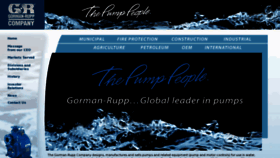 What Gormanrupp.com website looked like in 2013 (10 years ago)