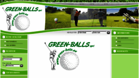 What Green-balls.eu website looked like in 2013 (10 years ago)
