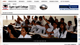 What Gjcollege.org website looked like in 2013 (10 years ago)