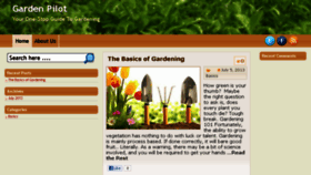 What Gardenpilot.com website looked like in 2013 (10 years ago)