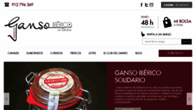 What Gansoiberico.com website looked like in 2013 (10 years ago)