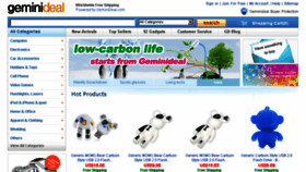 What Geminideal.com website looked like in 2013 (10 years ago)