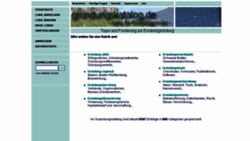 What Gruendungskatalog.com website looked like in 2013 (10 years ago)