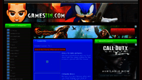 What Gamestin.com website looked like in 2013 (10 years ago)