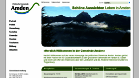 What Gemeinde-amden.ch website looked like in 2013 (10 years ago)