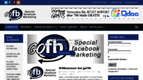 What Gofb.de website looked like in 2013 (10 years ago)