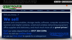 What Greensourcesolutions.co.uk website looked like in 2013 (10 years ago)