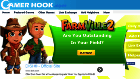 What Gamerhook.com website looked like in 2013 (10 years ago)