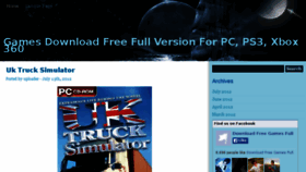 What Gamezdownloadfree.com website looked like in 2013 (10 years ago)