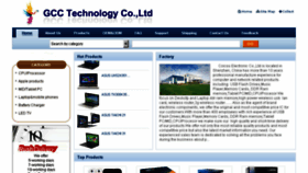 What Gcctec.com website looked like in 2013 (10 years ago)