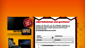 What Gewinnportal.de website looked like in 2014 (10 years ago)