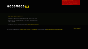 What Goodmoodtv.com website looked like in 2014 (10 years ago)