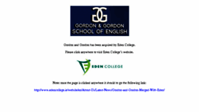 What Gordon.ie website looked like in 2014 (10 years ago)